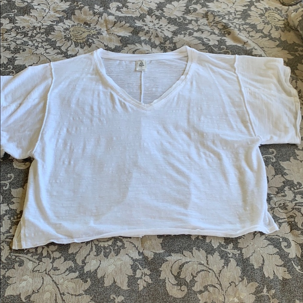Free People boxy v-neck